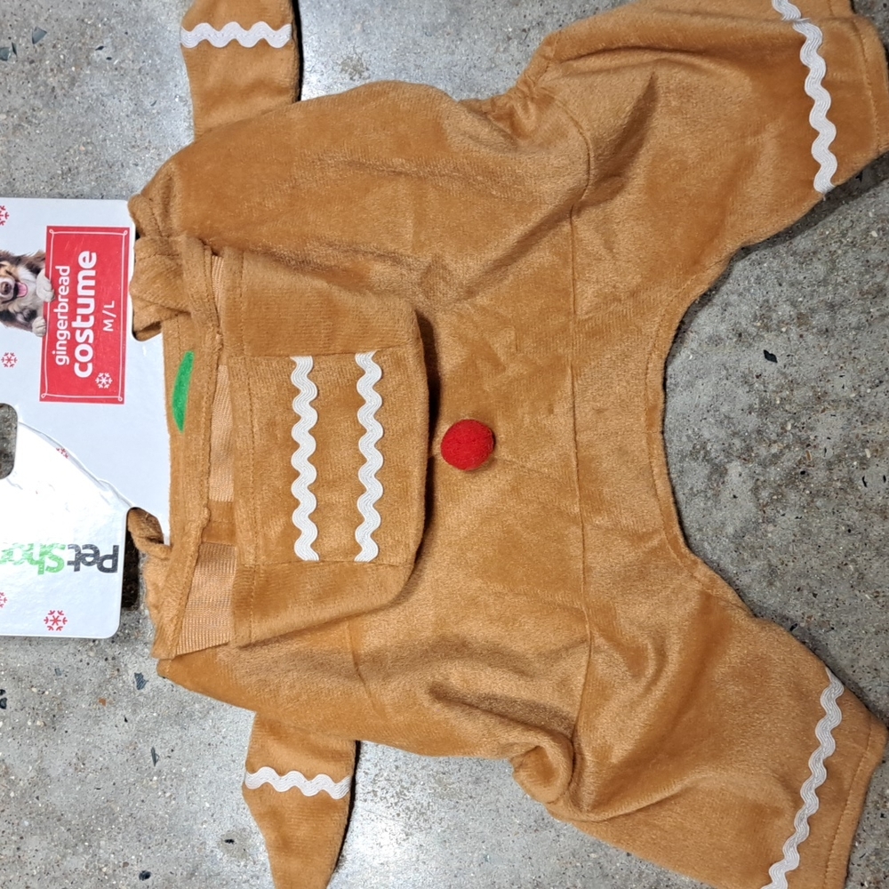 Pet shoppe gingerbread costume